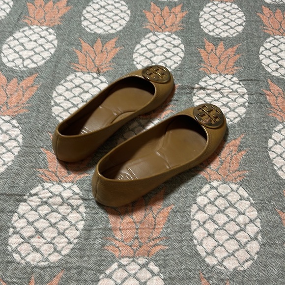 Tory Burch Reva flat - cognac Size 7M - Picture 6 of 11